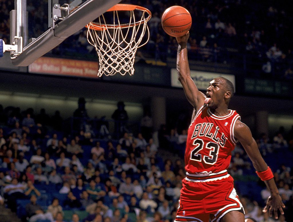 Michael Jordan zsákol